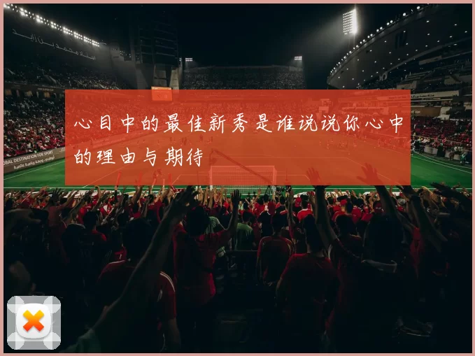 心目中的最佳新秀是谁说说你心中的理由与期待